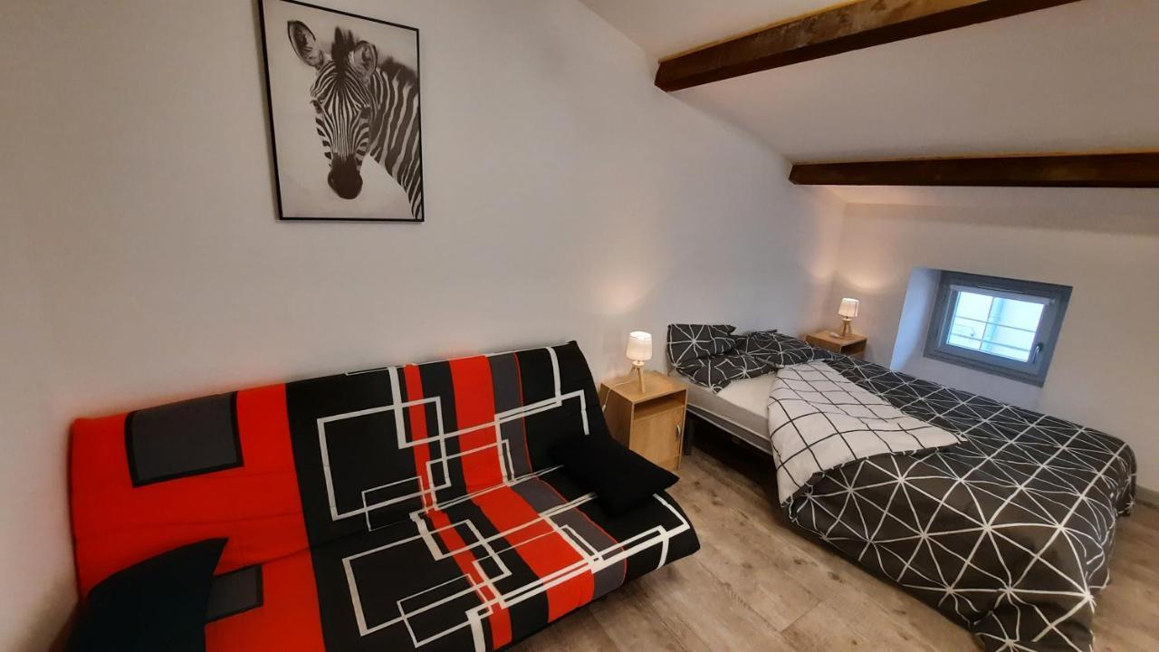 Suite 3 Pieces Chambre+Cuisine+Sdb Centre Ville Privas Buitenkant foto